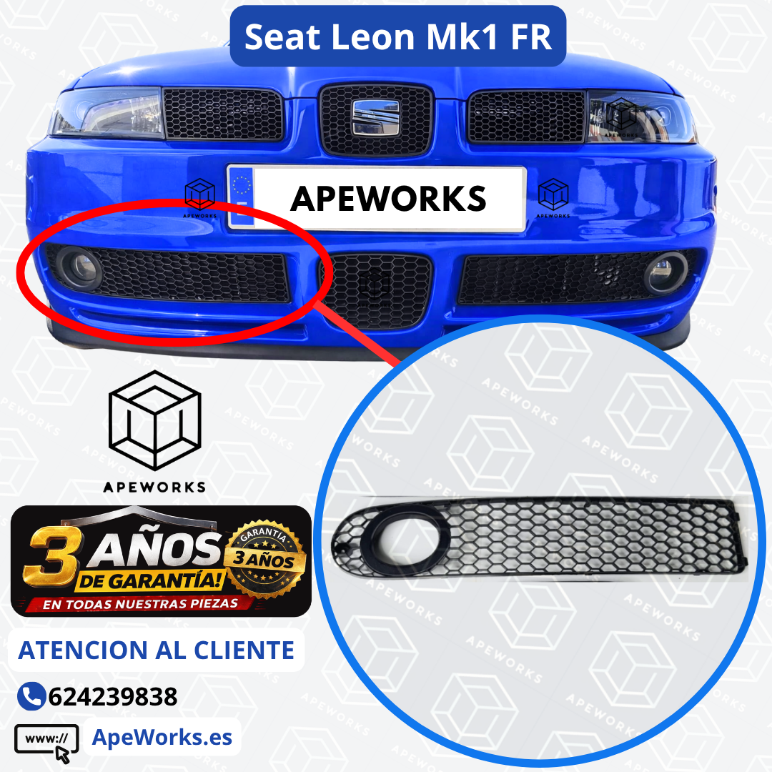 Pack Completo Rejillas Seat Leon Mk1 FR