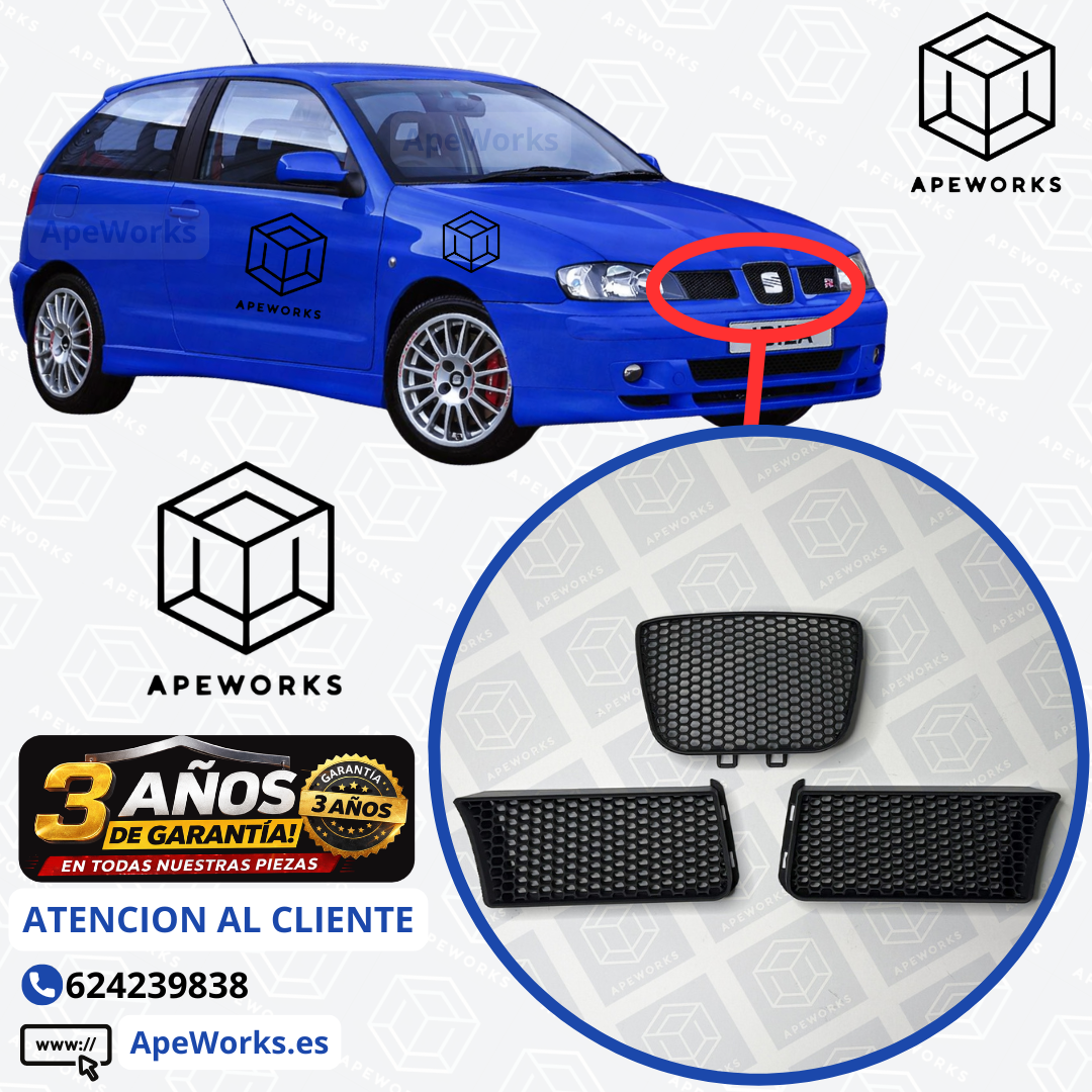 Pack Rejillas Seat Ibiza 6k2