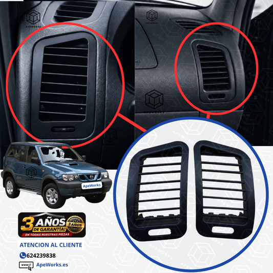 Aireadores Nissan Terrano 2