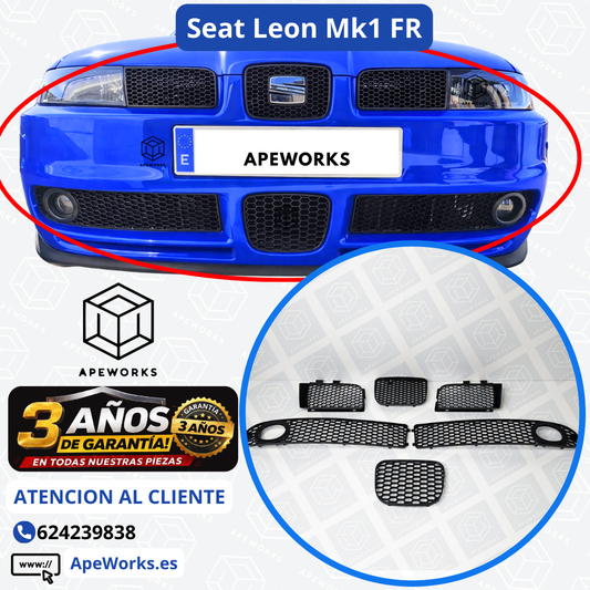Pack Completo Rejillas Seat Leon Mk1 FR