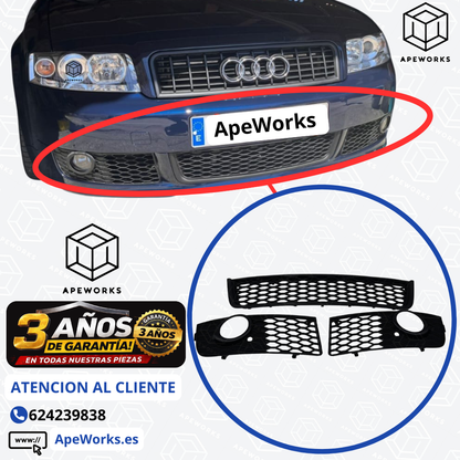 Pack Rejillas Inferiores Audi A4 B6