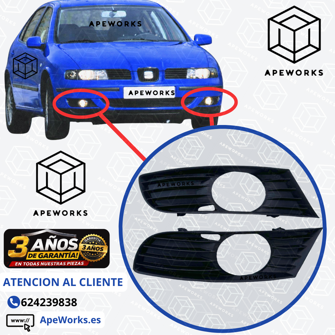 Rejillas Antinieblas Seat Leon Mk1 Sport